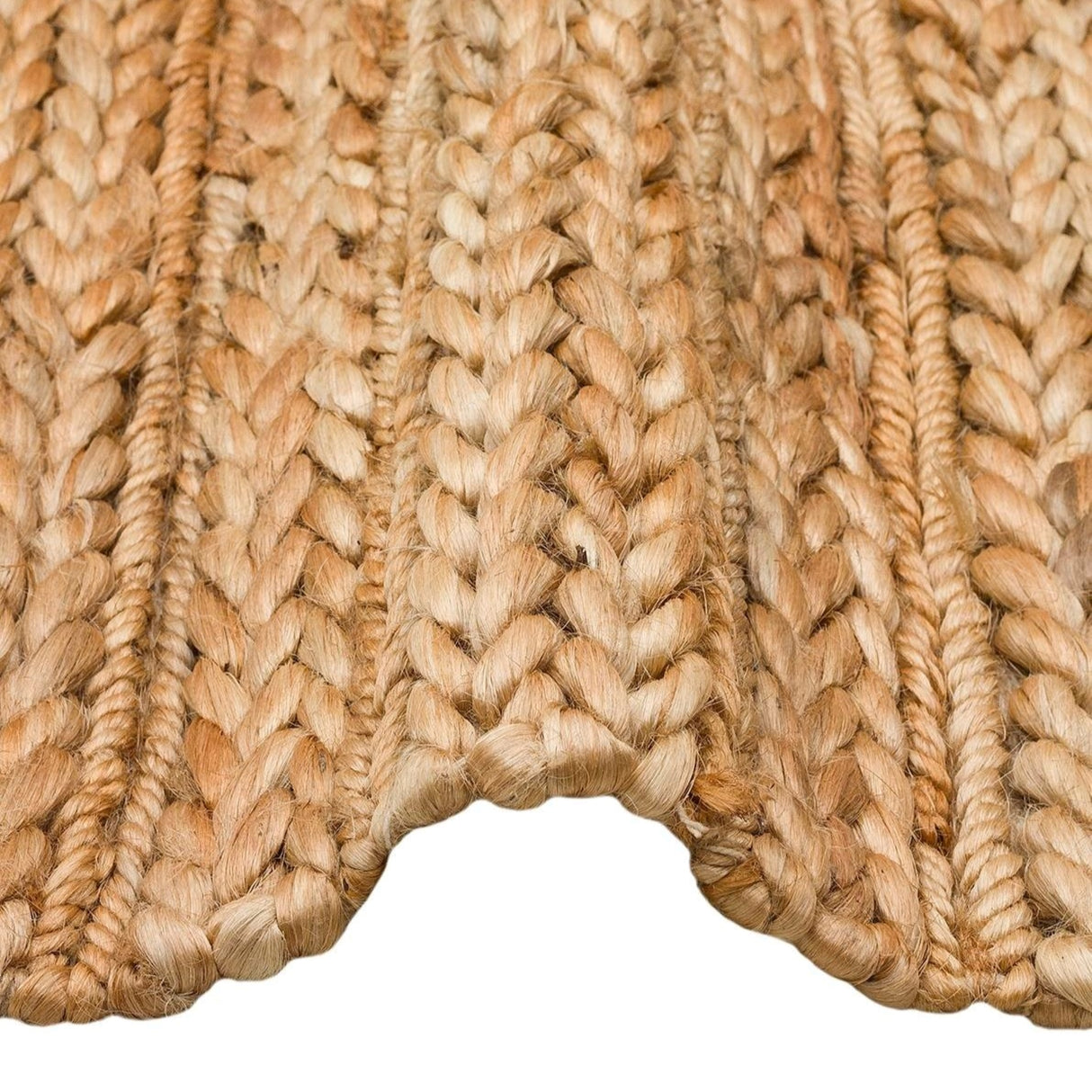 Choti Choti Mix – Artisan Hand-Woven Natural Jute Rug