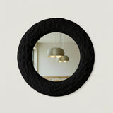 Vesa Mirror – Wabi-Sabi Inspired Sculptural Mirror with Organic Form and Natural Texture