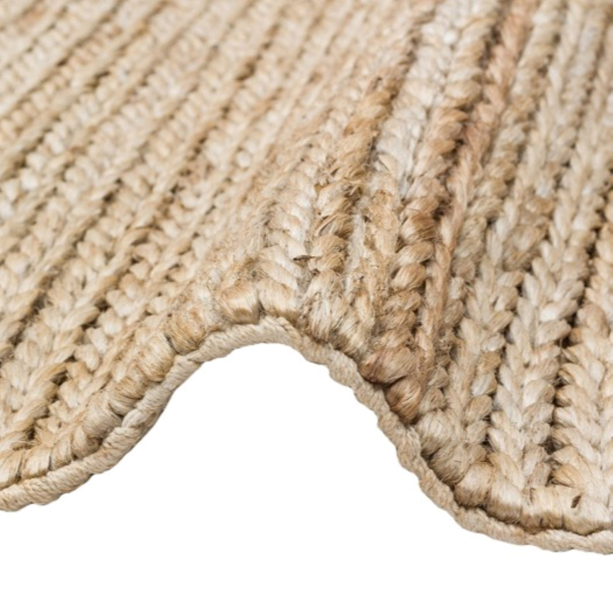 Choti Choti Smoke – Artisan Hand-Woven Natural Jute Rug