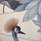 Pavo II-Luxury Frameless Printed Wallpaper Art Panel