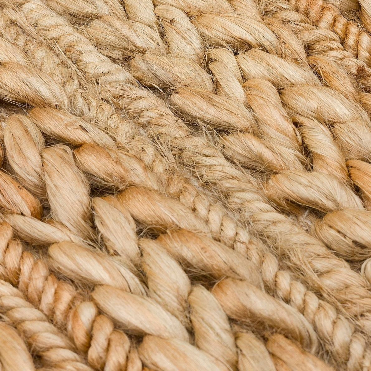 Choti Choti Mix – Artisan Hand-Woven Natural Jute Rug