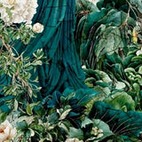 Celadon Garden Cracked - Luxury Frameless Printed Wallpaper Art Panel