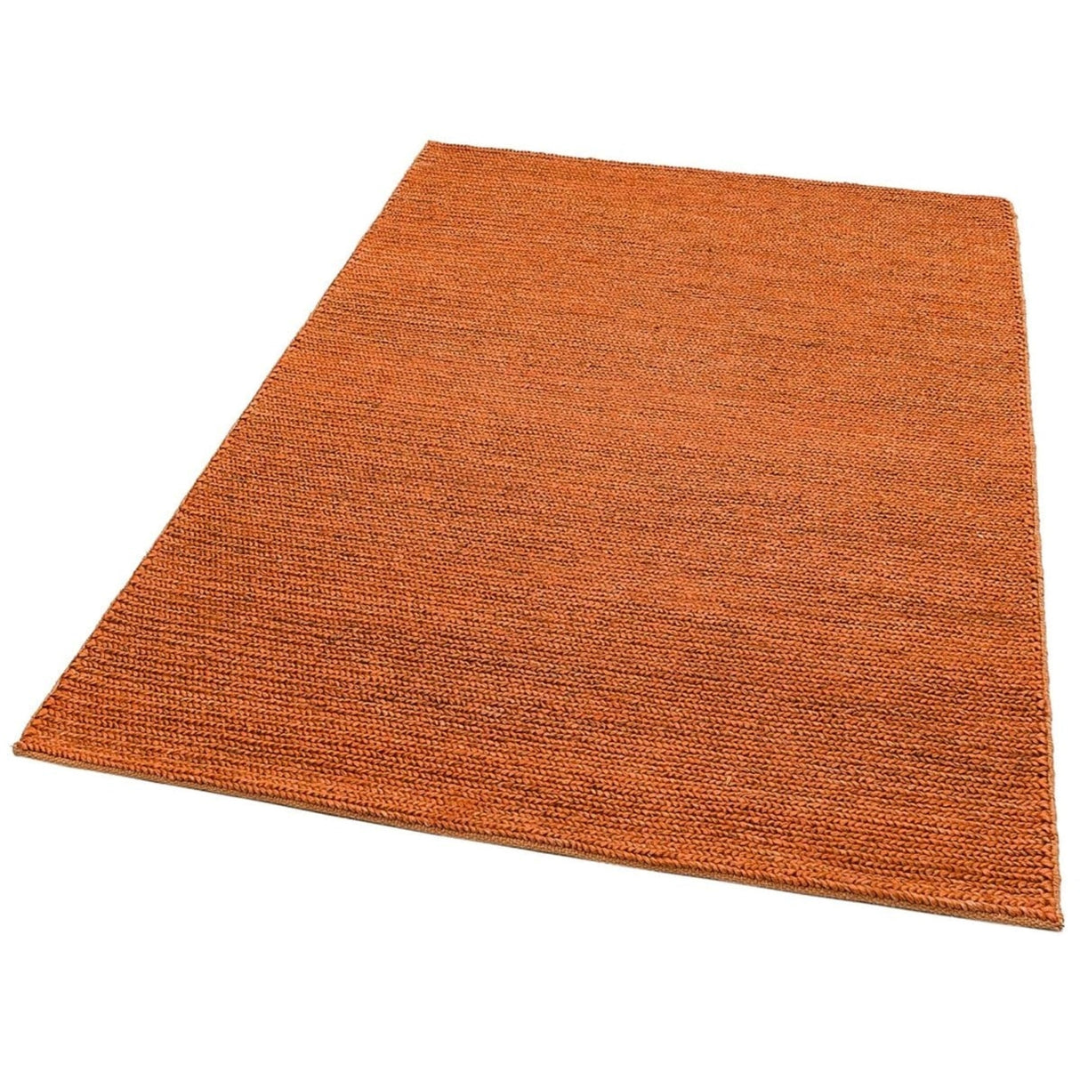 Fine Choti Fine Rust – Artisan Hand-Woven Natural Jute Rug