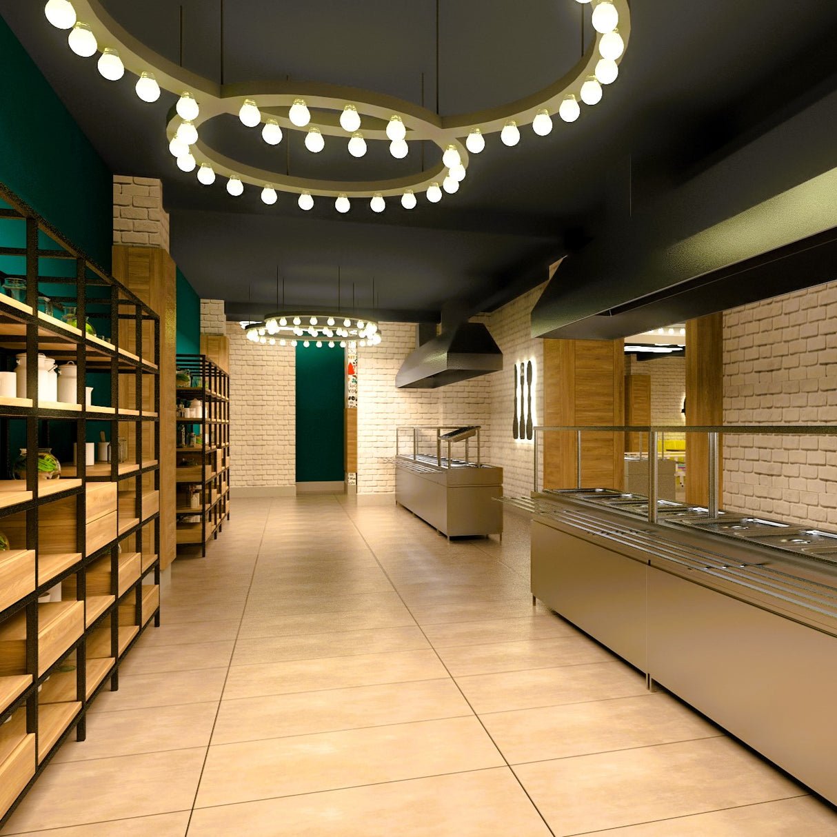 Private Middle School Dining Hall Concept Design & Fit-Out Works in multiple cities - Vibrant & Functional Dining Spaces