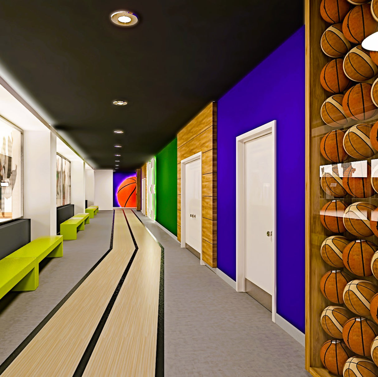 Sports Complex Concept Design & Fit-Out Works in multiple cities - Dynamic & Contemporary Sports Environments