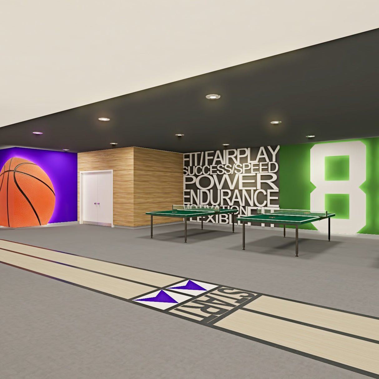 Sports Complex Concept Design & Fit-Out Works in multiple cities - Dynamic & Contemporary Sports Environments