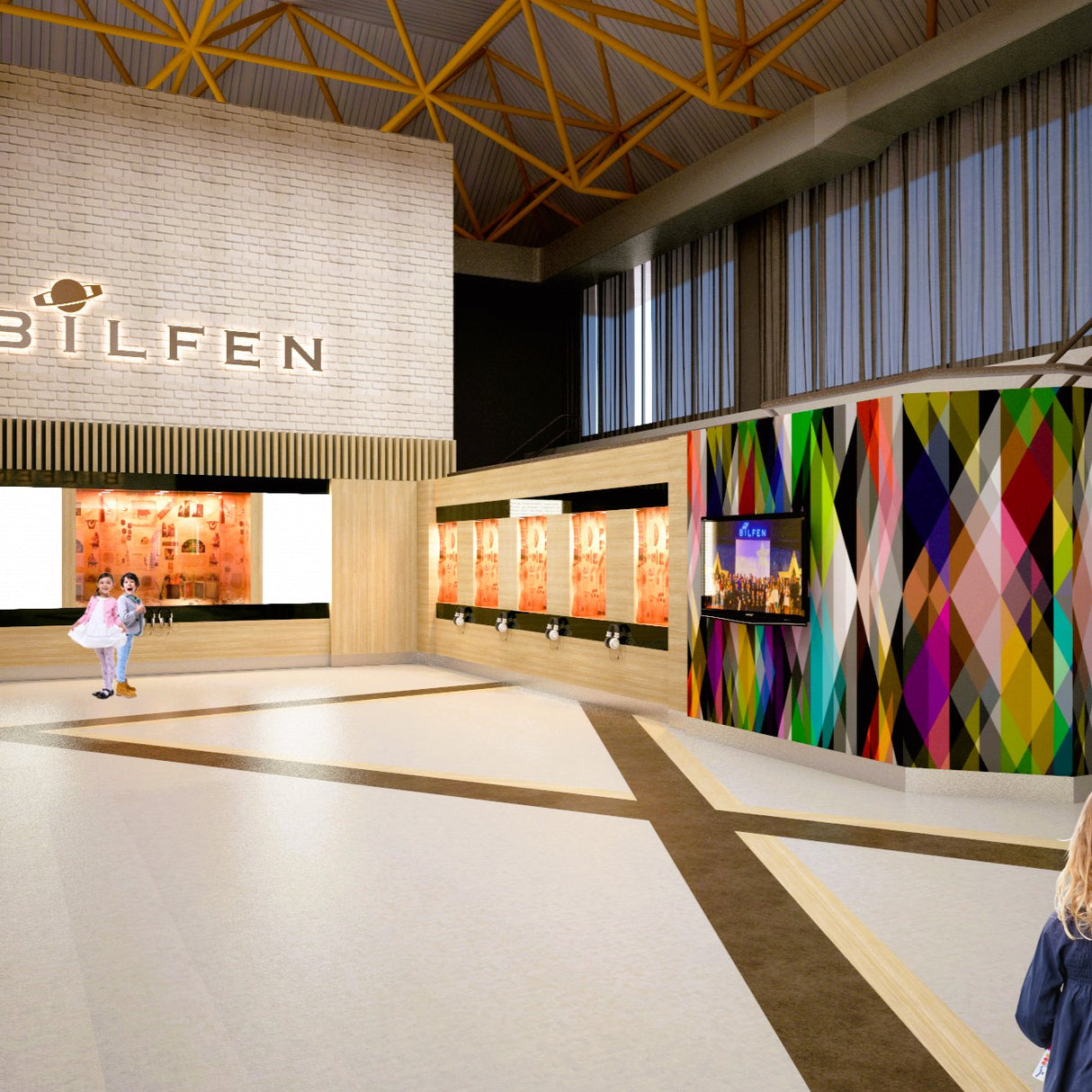 Conference Hall & Foyer Concept Design & Fit-Out Works in multiple cities - Contemporary Entertainment Spaces
