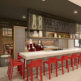Private High School Dining Hall Concept Design & Fit-Out Works in multiple cities - Functional Dining Spaces