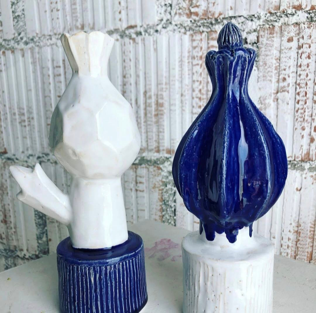 Paradise Garden 10 - Paradise Garden Series Handmade Ceramic Sculptures  – Contemporary Artistic Design