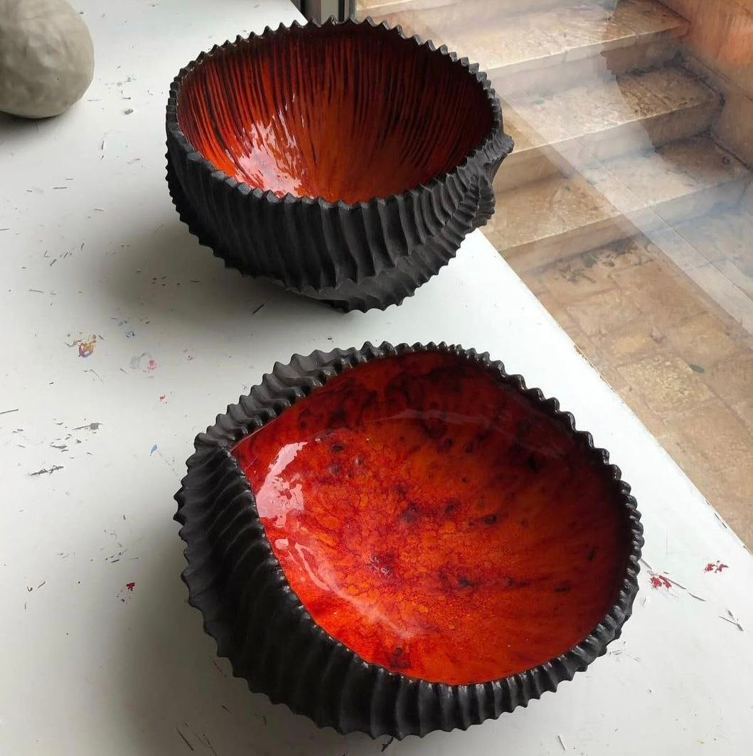 Alien 01 - Handmade Ceramic Bowl – Contemporary Artistic Design