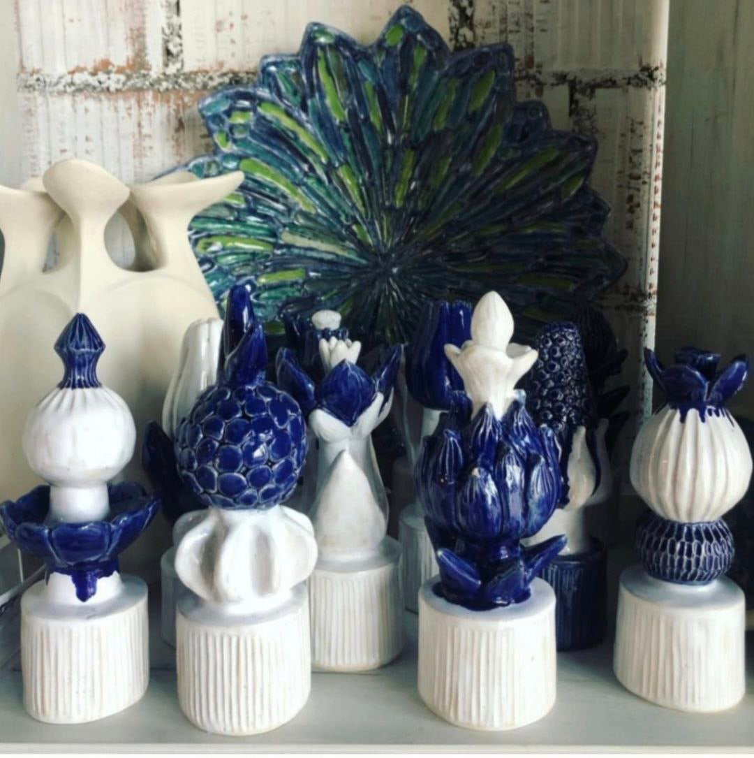 Paradise Garden 12 - Paradise Garden Series Handmade Ceramic Sculptures  – Contemporary Artistic Design