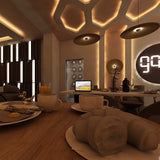 Diseño de interiores del Hotel Boutique Gaia en Bochum, Alemania: Espacios de hospitalidad modernos