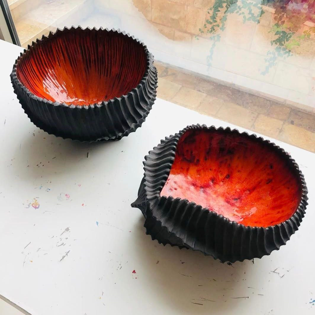 Alien 01 - Handmade Ceramic Bowl – Contemporary Artistic Design