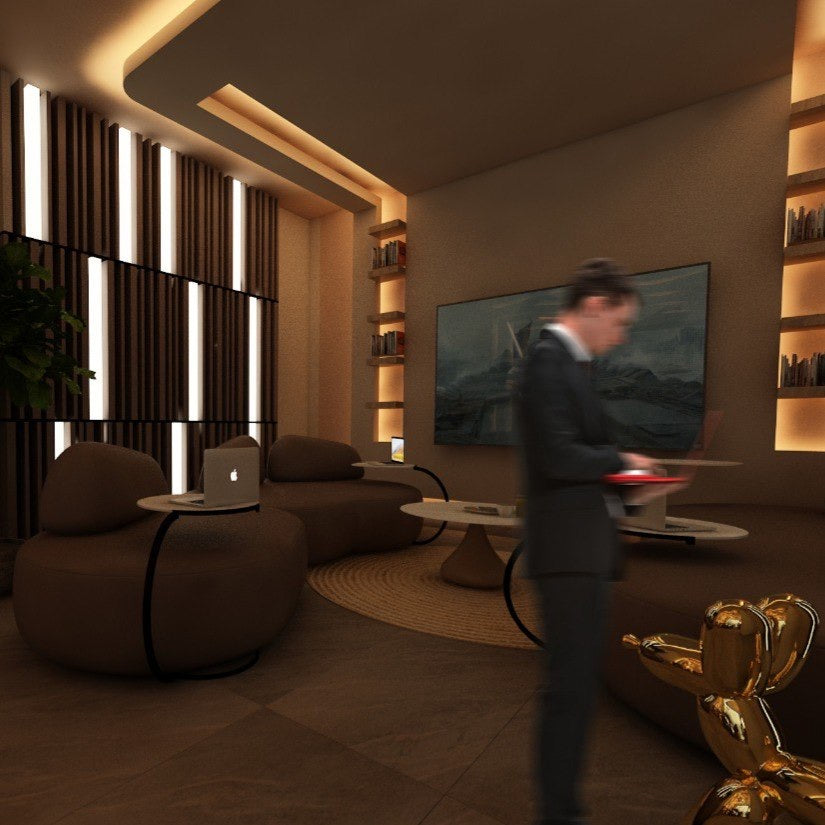 Diseño de interiores del Hotel Boutique Gaia en Bochum, Alemania: Espacios de hospitalidad modernos