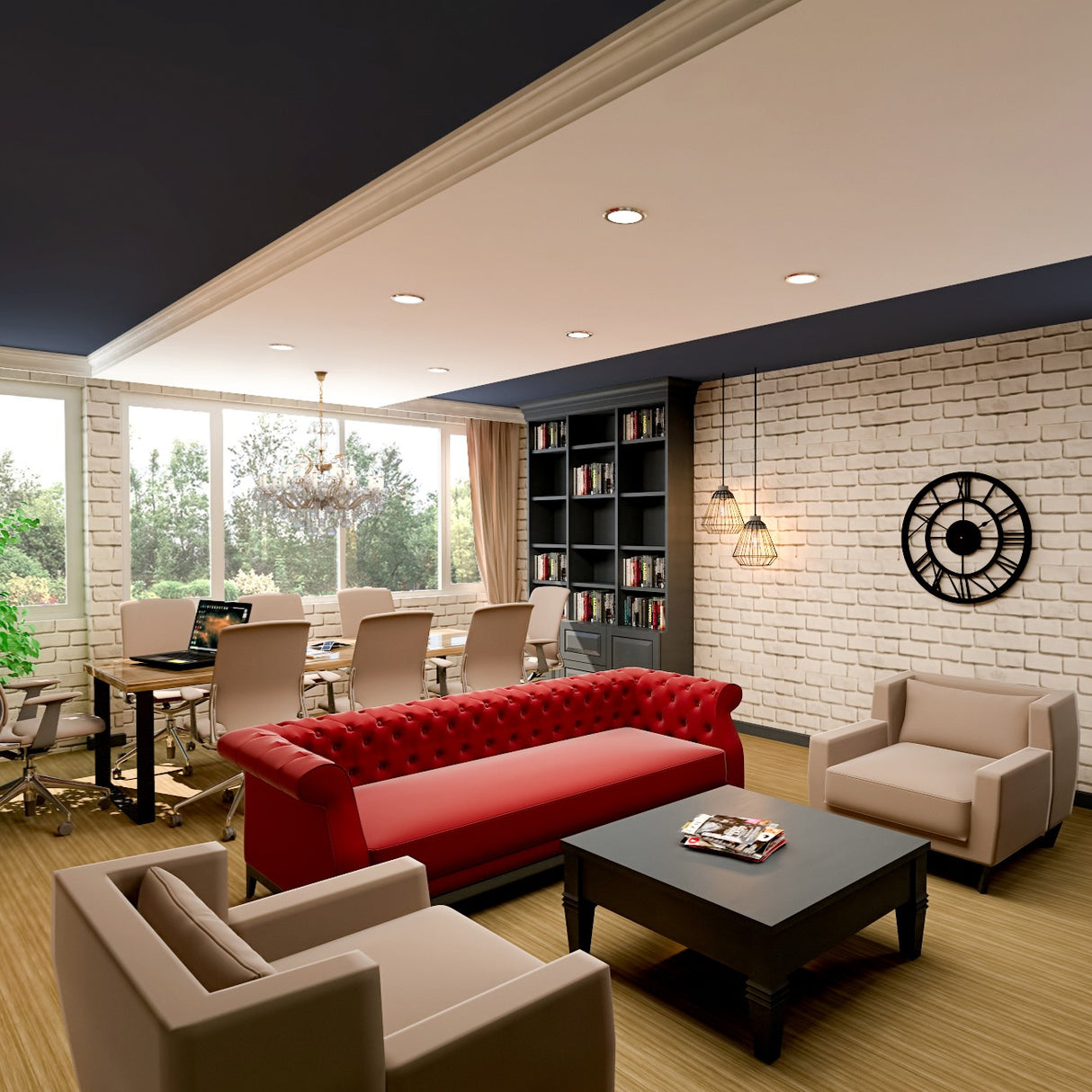 Executive Office Concept Design & Fit Out Works - Elegant and Functional Interiors