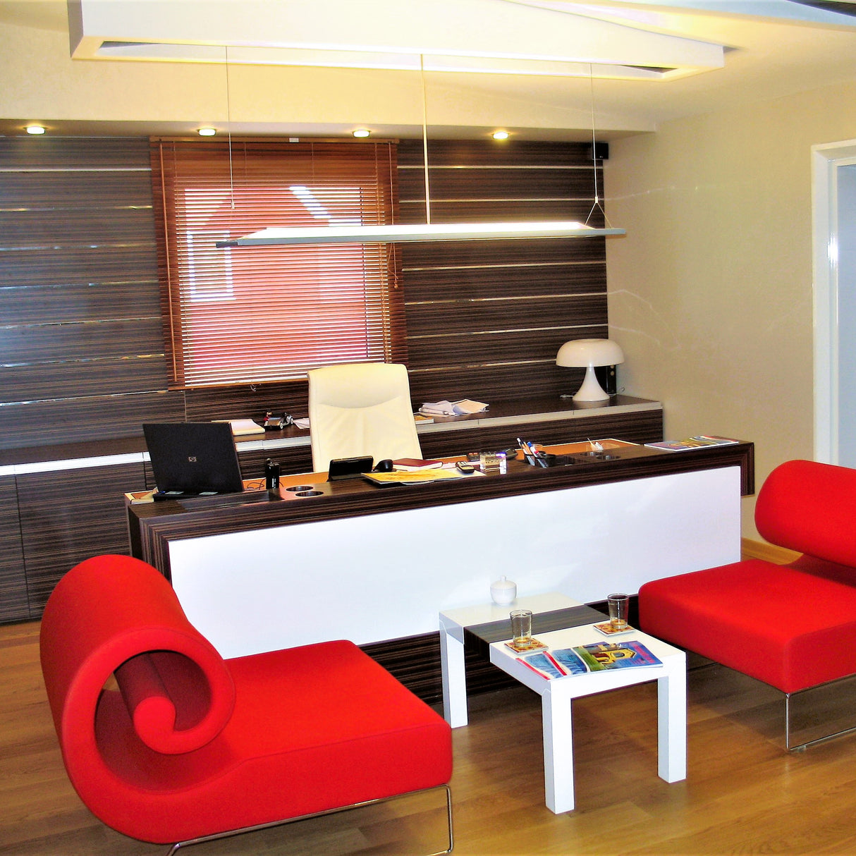 Real Estate Broker Office Interior Design and Fit-Out Works - Contemporary Workspace Design