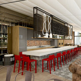 Private High School Dining Hall Concept Design & Fit-Out Works in multiple cities - Functional Dining Spaces