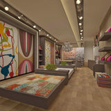 Carpet Store Interior Design & Fit-Out Works - Contemporary Retail Concept