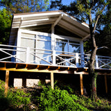 Saklıgöl Glamping Hotel &amp; Wellness: Diseño de interiores y acondicionamiento en Antalya, Turquía: Diseño hotelero contemporáneo inspirado en la naturaleza.