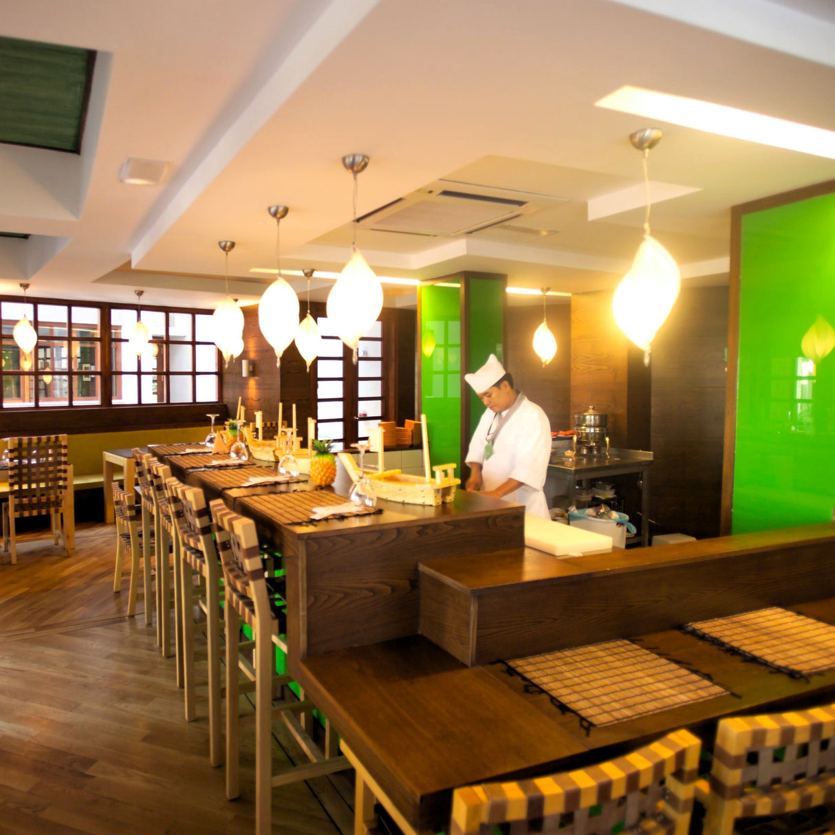 Japanese Restaurant Fit-Out Works - Vibrant & Contemporary Dining Space