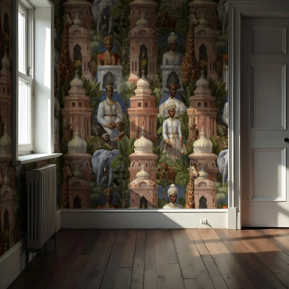 Majestic Empire Wallpaper – Available In Printed And Embossed Versions For Sophisticated Interiors