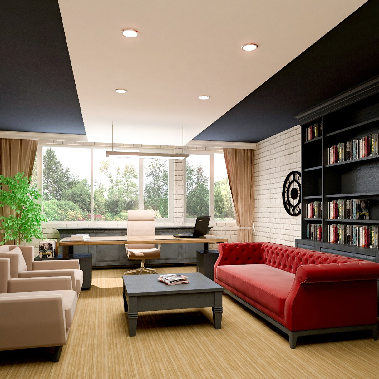 Executive Office Concept Design & Fit Out Works - Elegant and Functional Interiors