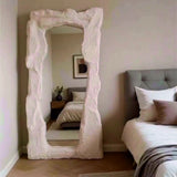Arcadia Mirror – Wabi-Sabi Inspired Sculptural Mirror with Organic Form and Natural Texture