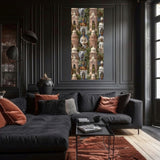 Majestic Empire - Luxury Frameless Printed Wallpaper Art Panel