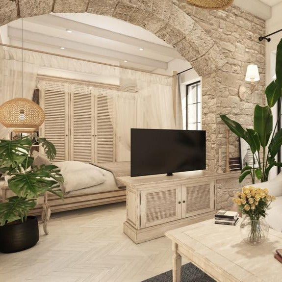 Hotel Guest Room Fit-Out Works in Kotor, Montenegro - Mediterranean Rustic Elegance
