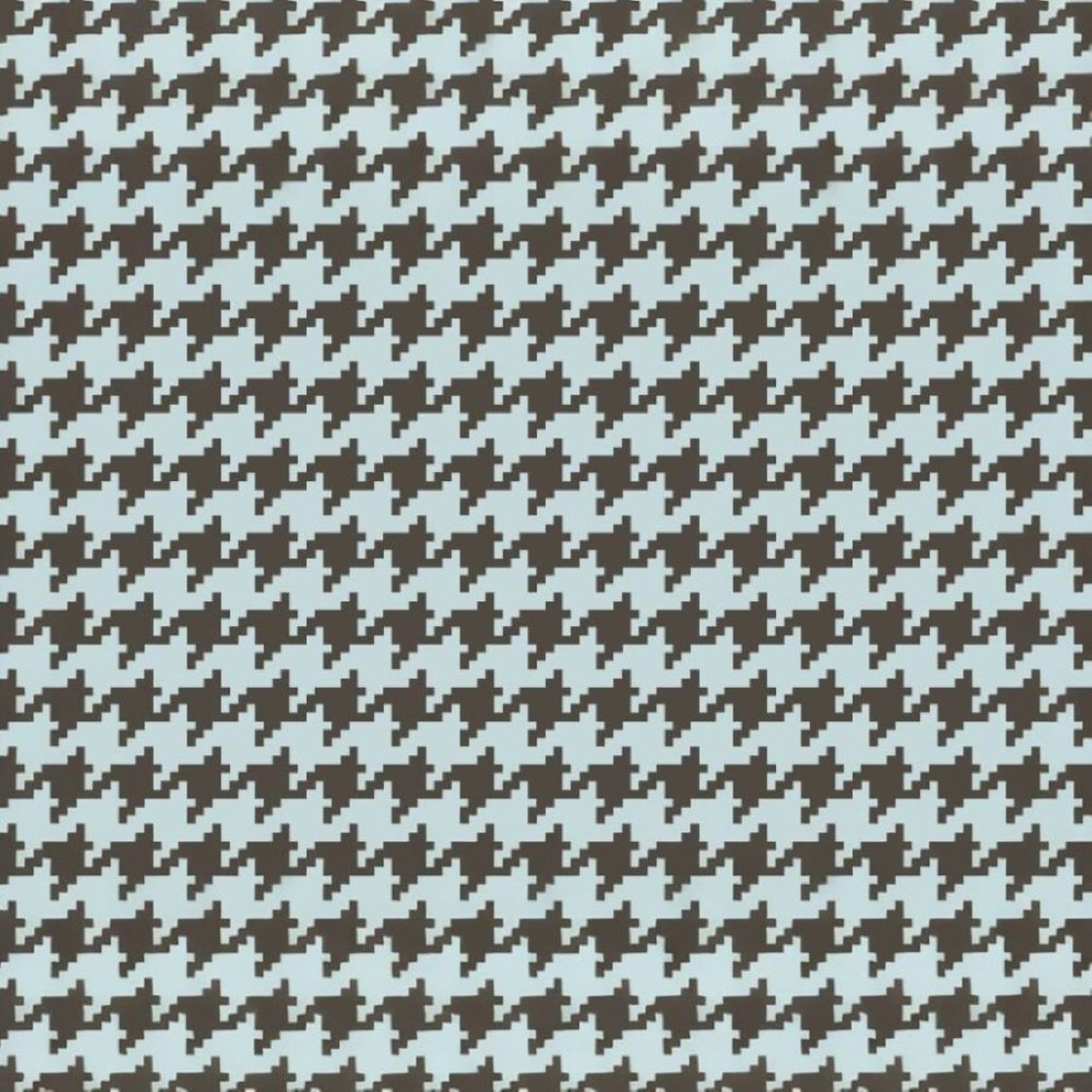 Papel pintado vintage de pata de gallo en tonos menta y carbón: un moderno diseño geométrico para interiores con estilo. 