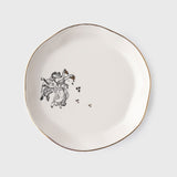 Volans Cup & Nuaj "Angel Mother" Porcelain Plate Set – Elegant Home Décor With 24K Gold Details for Stylish Interiors