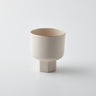 Petra Cup, 220ml – Handcrafted Limoges Porcelain Coffee Cup with 24K Gold Details for Elegant and Artistic Interiors