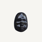 Mask 03 - Handmade Glazed Clay Face Mask – Unique Artistic Accessory