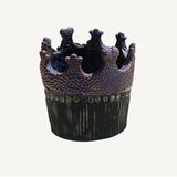 Crown Black - Crown Series Handmade Ceramic Vases & Bowls – Artistic Royal Collection