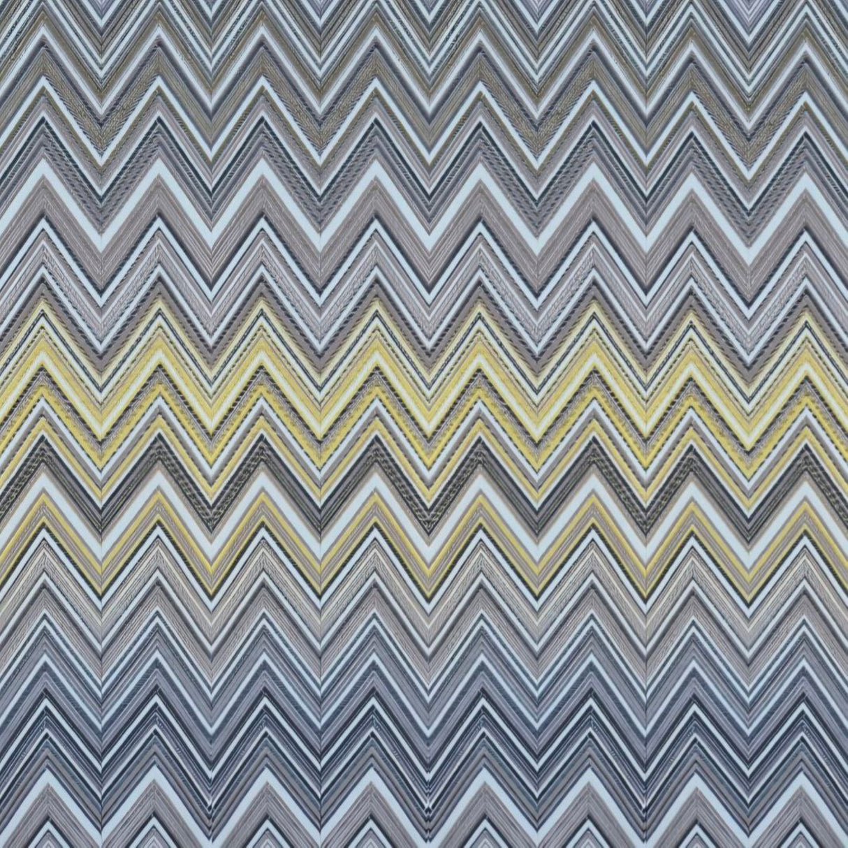 Ziggy W02 Tejido Chevron Multitono Silencioso – Tapicería y cortinas 100 % poliéster