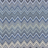 Ziggy W05 Mavi Chevron Dokuma Kumaş – %100 Polyester Döşemelik ve Perde Malzemesi, Türkiye'de Üretilmiştir