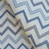 Ziggy C03 Muted Duotone Chevron Chenille Fabric – 100% Polyester Upholstery & Curtain Material, Made in Turkey