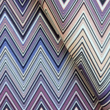 Ziggy P05 Çok Renkli Şerit Desenli Kumaş – %100 Polyester Döşemelik Kumaş, Türkiye'de Üretilmiştir