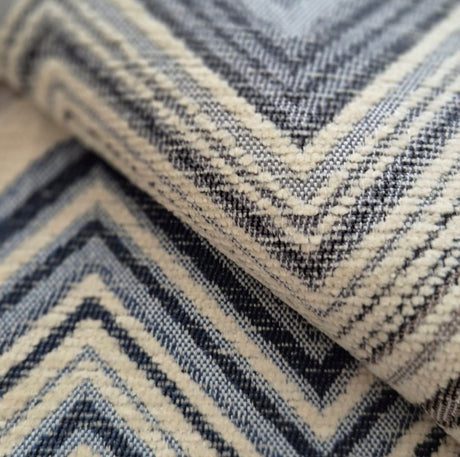 Ziggy C06B Çok Tonlu Mat Chevron Şönil Kumaş – %100 Polyester Döşemelik ve Perde Malzemesi, Türkiye'de Üretilmiştir