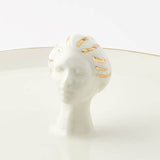 Sophia Porcelain Serving Plate – Elegant Tableware With 24K Gold Details for Stylish Dining