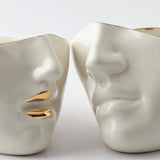 Infinity Love Porcelain Bowl Set - Elegant Tableware With 24K Gold Details for Stylish Tables